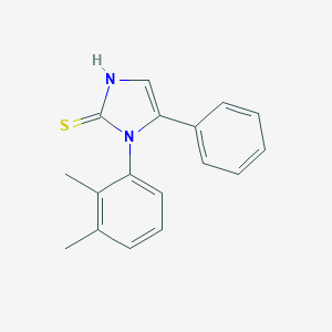 1-(2,3-Dimethylphenyl)-5-phenyl-1H-imidazole-2-thiolͼƬ
