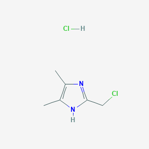 2-(Chloromethyl)-4,5-dimethyl-1H-imidazole HydrochlorideͼƬ