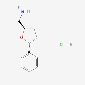 [(2R,5R)-5-phenyloxolan-2-yl]methanamine hydrochlorideͼƬ