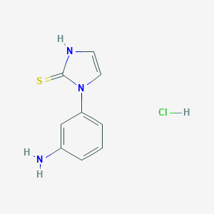 1-(3-Aminophenyl)-1H-imidazole-2-thiol HydrochlorideͼƬ