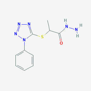 2-[(1-phenyl-1H-tetrazol-5-yl)thio]propanohydrazideͼƬ
