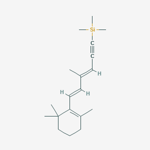 1,3,3-Trimethyl-2-[(1E,3E)-3-methyl-6-(trimethylsilyl)-1,3-hexadien-5-yn-1-yl]-cyclohexeneͼƬ