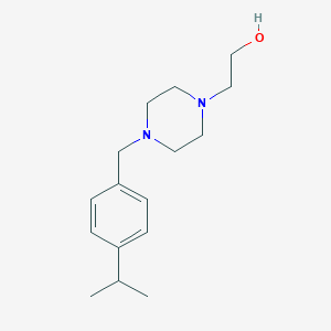 2-(4-([4-(Propan-2-yl)phenyl]methyl)piperazin-1-yl)ethan-1-olͼƬ