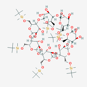 Heptakis(6-O-tert-butyldimethylsilyl)--cyclodextrinͼƬ