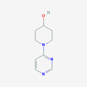 1-(Pyrimidin-4-yl)piperidin-4-olͼƬ