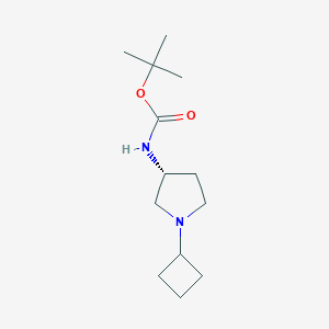 (R)-tert-Butyl 1-cyclobutylpyrrolidin-3-ylcarbamateͼƬ