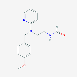 N'-Formyl-N-(4-methoxybenzyl)-N-(2-pyridinyl)-1,2-ethanediamineͼƬ