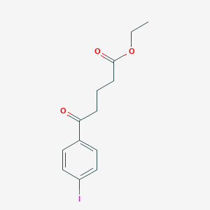 Ethyl 5-(4-iodophenyl)-5-oxovalerateͼƬ