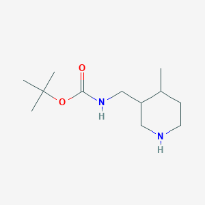 TERT-BUTYL((4-METHYLPIPERIDIN-3-YL)METHYL)CARBAMATEͼƬ