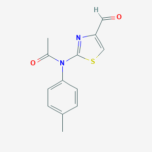 N-(4-Formyl-1,3-thiazol-2-yl)-N-(4-methylphenyl)acetamideͼƬ