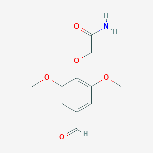 2-(4-Formyl-2,6-dimethoxyphenoxy)acetamideͼƬ