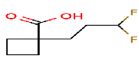 1-(3,3-difluoropropyl)cyclobutane-1-carboxylicacidͼƬ