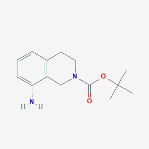 Tert-Butyl 8-Amino-3,4-Dihydroisoquinoline-2(1h)-CarboxylateͼƬ