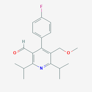 2,6-Diisopropyl-4-(4-fluorophenyl)-5-methoxymethylpyridine-3-carboxaldehydeͼƬ