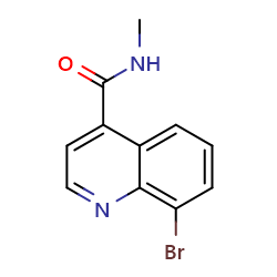 8-bromo-N-methylquinoline-4-carboxamideͼƬ