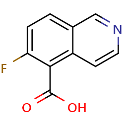 6-fluoroisoquinoline-5-carboxylicacid图片