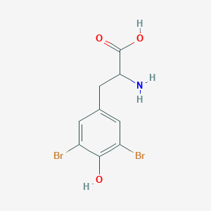 2-amino-3-(3,5-dibromo-4-hydroxyphenyl)propanoic acid图片