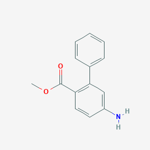 5-Amino-biphenyl-2-carboxylic Acid Methyl EsterͼƬ