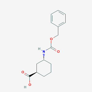 trans-3-(((Benzyloxy)carbonyl)amino)-cyclohexanecarboxylic acidͼƬ