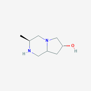 (3S,7R,8aS)-3-Methyloctahydropyrrolo-[1,2-a]pyrazin-7-olͼƬ