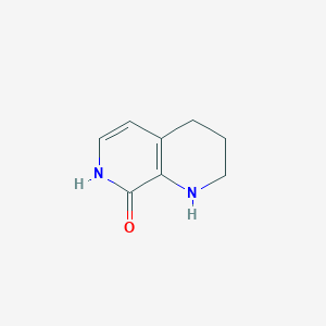 1,2,3,4,7,8-hexahydro-1,7-naphthyridin-8-oneͼƬ