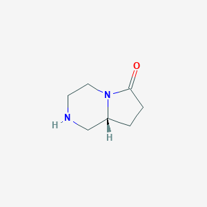 (R)-Hexahydropyrrolo[1,2-A]pyrazin-6(2H)-oneͼƬ