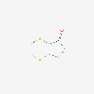 hexahydro-2H-cyclopenta[b][1,4]dithiin-5-oneͼƬ