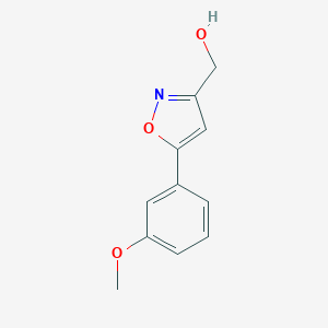 [5-(3-methoxyphenyl)isoxazol-3-yl]methanolͼƬ