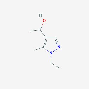 1-(1-ethyl-5-methyl-1H-pyrazol-4-yl)ethanolͼƬ