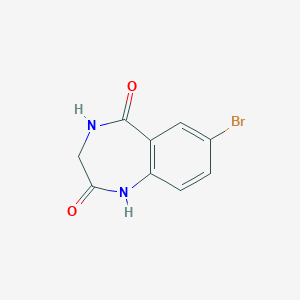 7-Bromo-3,4-dihydro-1H-benzo[e][1,4]diazepine-2,5-dioneͼƬ