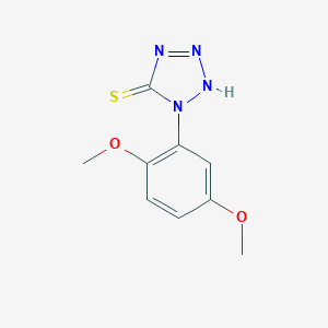 1-(2,5-Dimethoxyphenyl)-2,5-dihydro-1H-1,2,3,4-tetrazole-5-thioneͼƬ