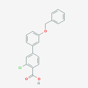 4-(3-Benzyloxyphenyl)-2-chlorobenzoic acidͼƬ