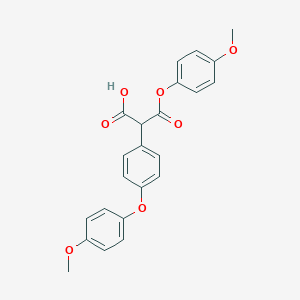 3-(4-Methoxyphenoxy)-2-(4-(4-methoxyphenoxy)-phenyl)-3-oxopropanoic acidͼƬ
