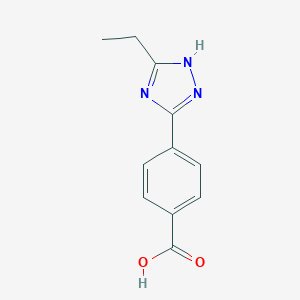 4-(5-ethyl-1H-1,2,4-triazol-3-yl)benzoic acidͼƬ