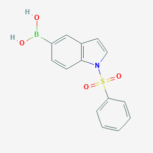 1-(Phenylsulphonyl)-1H-indole-5-boronic acidͼƬ