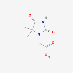 2-(5,5-dimethyl-2,4-dioxoimidazolidin-1-yl)acetic acidͼƬ