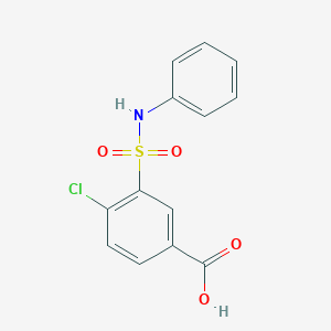 3-(Anilinosulfonyl)-4-chlorobenzoic acidͼƬ