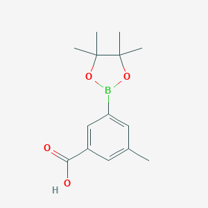3-Methyl-5-(4,4,5,5-tetramethyl-1,3,2-dioxaborolan-2-yl)benzoic acidͼƬ