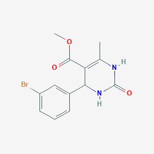 methyl 4-(3-bromophenyl)-6-methyl-2-oxo-1,2,3,4-tetrahydropyrimidine-5-carboxylateͼƬ