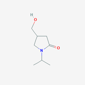 4-(hydroxymethyl)-1-isopropylpyrrolidin-2-oneͼƬ