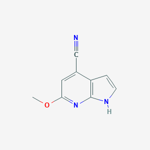 4-Cyano-6-methoxy-7-azaindoleͼƬ