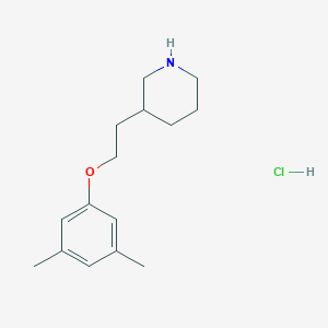 3-[2-(3,5-Dimethylphenoxy)ethyl]piperidinehydrochlorideͼƬ