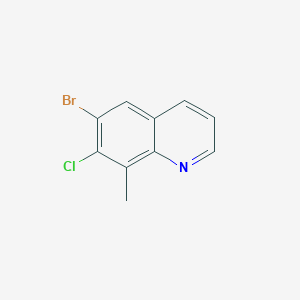 6-Bromo-7-chloro-8-methylquinolineͼƬ