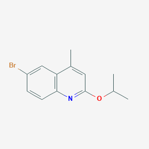 6-Bromo-2-isopropoxy-4-methylquinoline图片