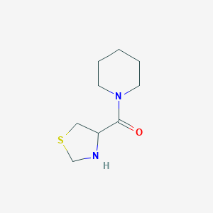 1-(1,3-Thiazolidine-4-carbonyl)piperidine图片