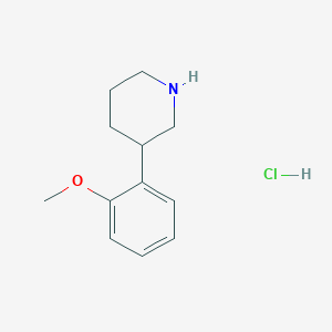 3-(2-Methoxyphenyl)piperidine hydrochlorideͼƬ