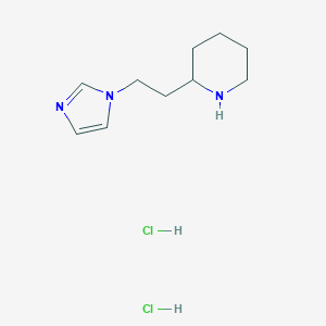 2-[2-(1H-imidazol-1-yl)ethyl]piperidine dihydrochlorideͼƬ