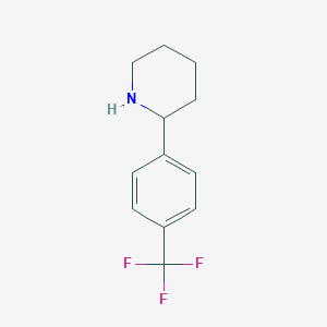 2-[4-(Trifluoromethyl)phenyl]piperidineͼƬ