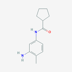 N-(3-Amino-4-methylphenyl)cyclopentanecarboxamideͼƬ