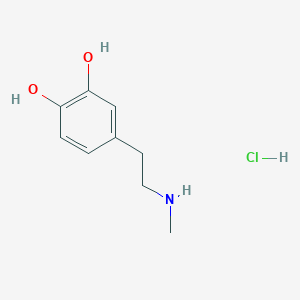 4-[2-(Methylamino)ethyl]benzene-1,2-diol hydrochlorideͼƬ